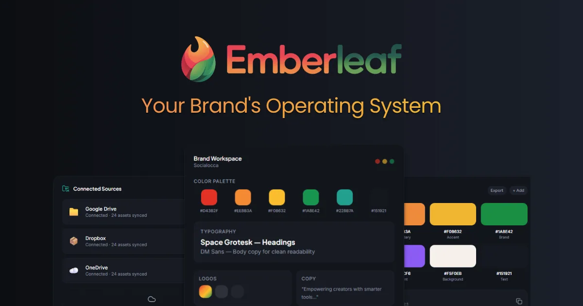 Emberleaf website preview