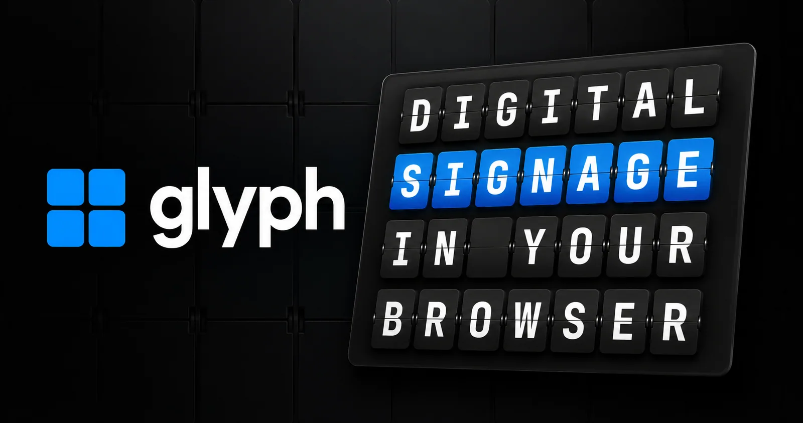 Glyph website preview