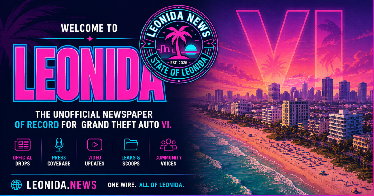 Leonida News website preview
