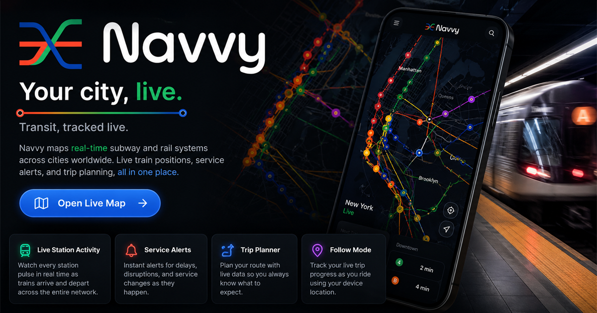 Navvy website preview